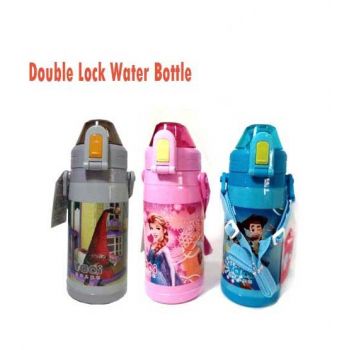 New Double Lock Water Bottle For Kids